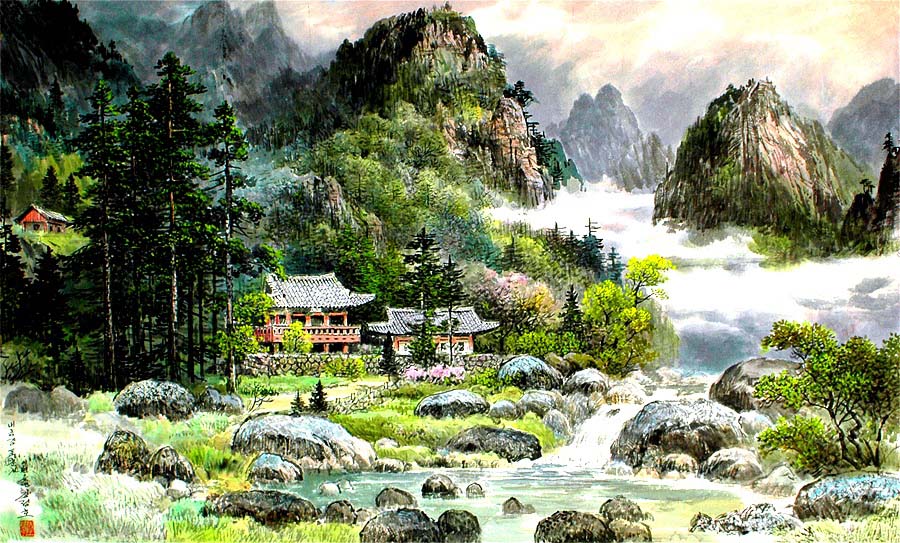 Kang jung ho картина счастье