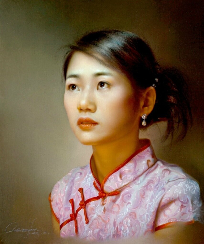 Китайский художник kun Wang