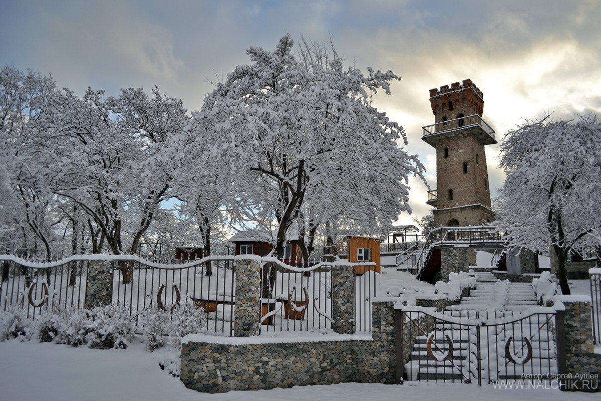 Снег Кабардино Балкария Нальчик