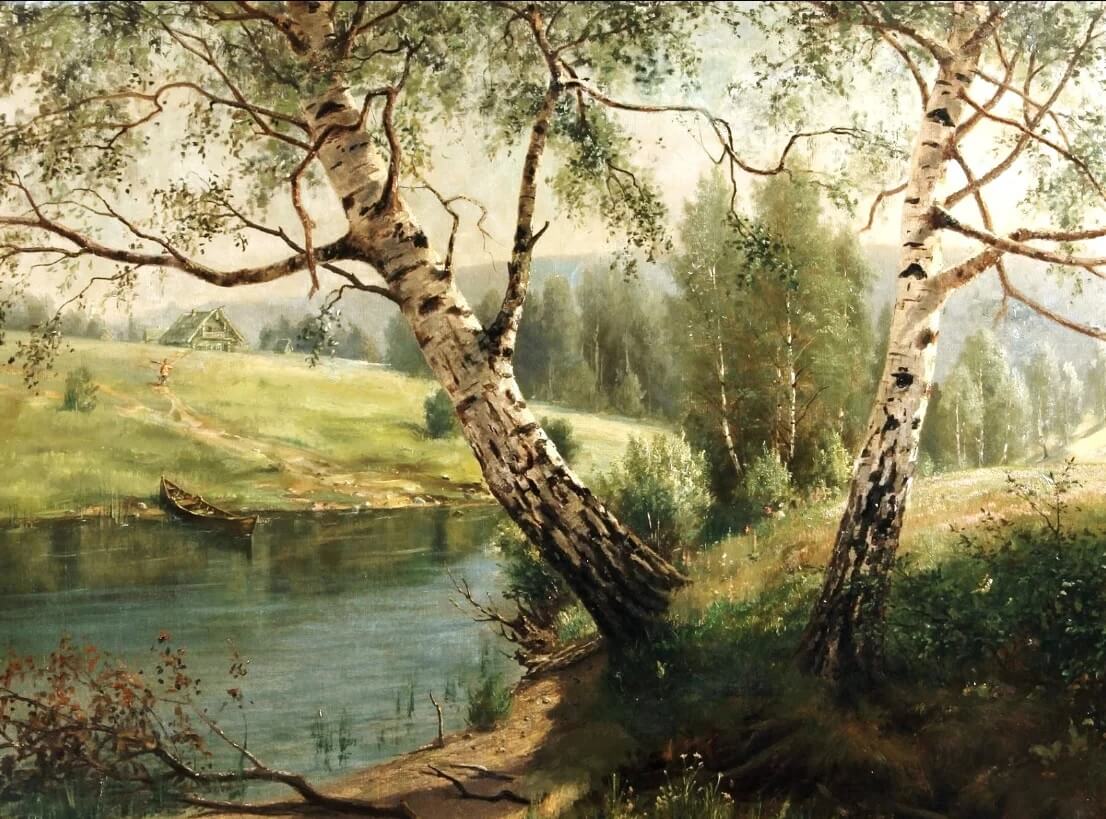 Знаменитые художники природы. Вельц Иван Августович 1866-1926. Живопись Вельц Иван Августович. Вельц Иван Августович 1866 1926 картины. Иван Августович Вельц берёзы на берегу реки.